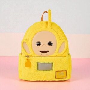 Loungefly Cplg Teletubbies Laa-Laa Mini Backpack Yellow Teletubbies Plush NWT
